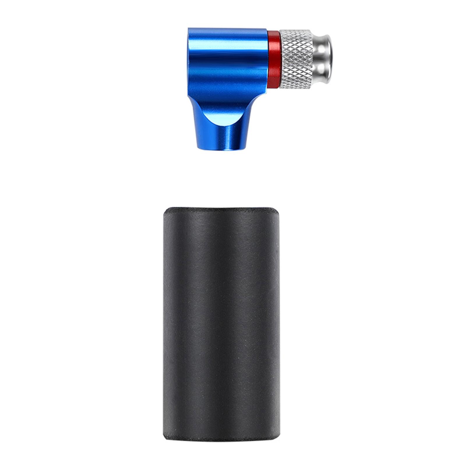 

Small CO2 Pump with Insulated Sleeve Portable Bicycles Tire Inflator Bicycles Cartridge Pump Bicycles Accessories 1 синий