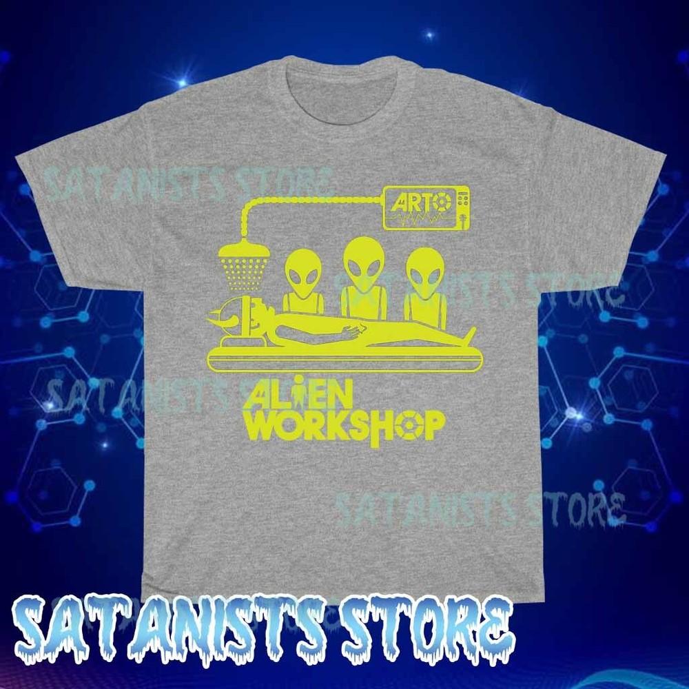 

New Alien Workshop Men s Grey T-shirt Funny Size S to 5XL 4XL
