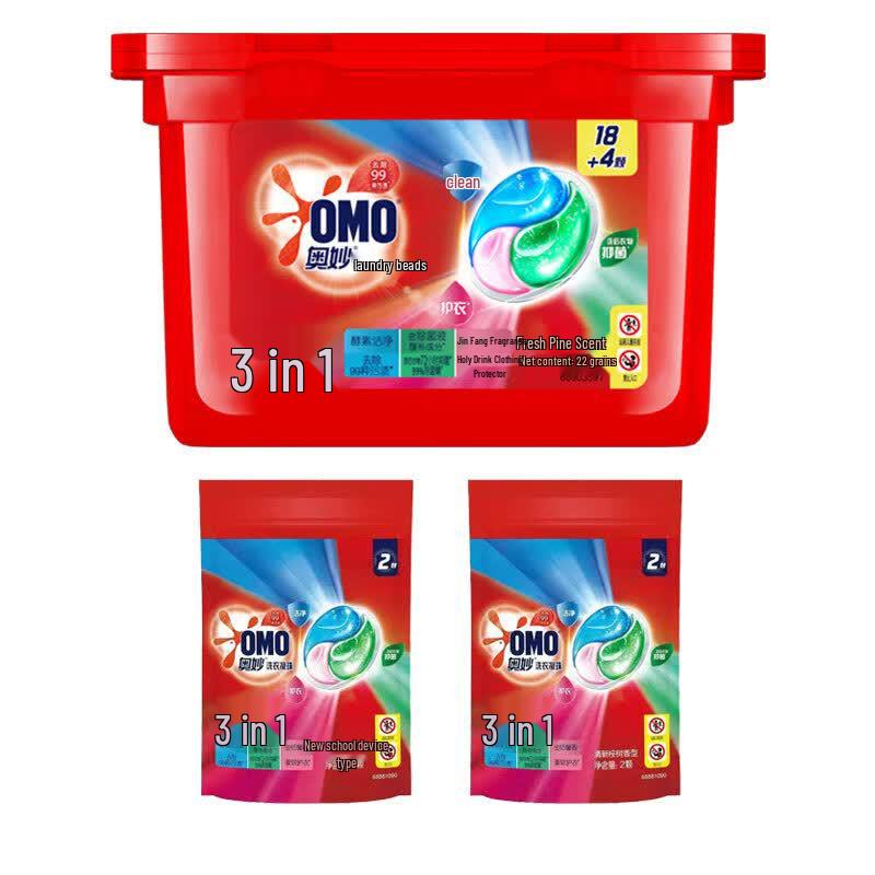 OMO Laundry Detergent Pods Fresh Eucalyptus