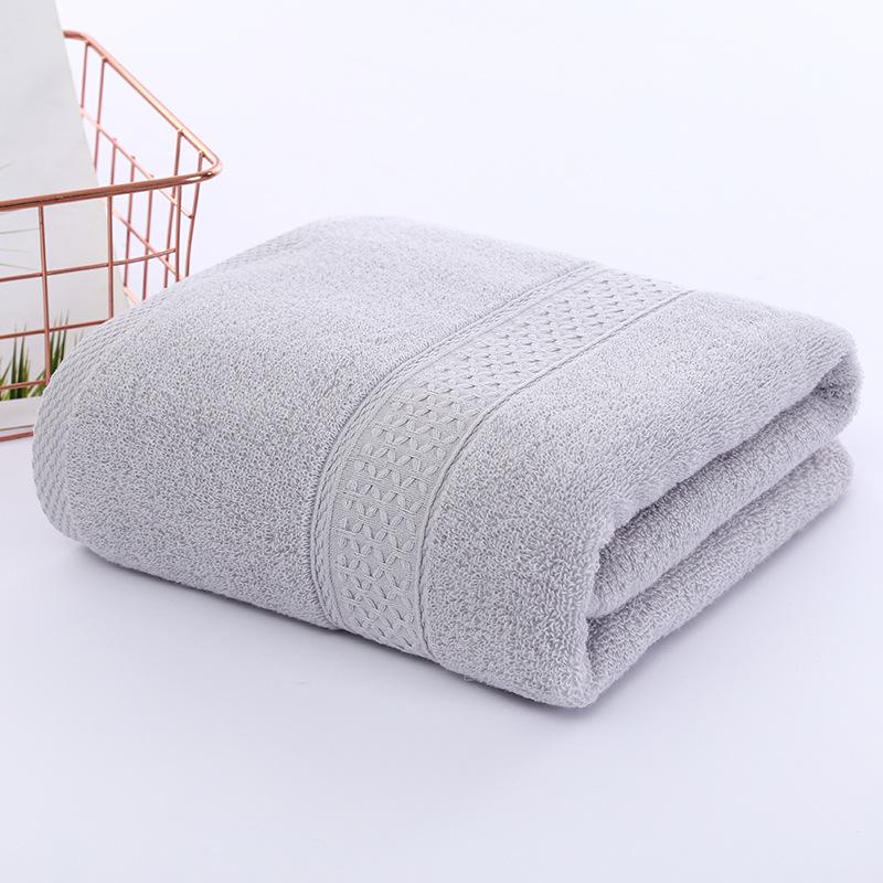 Quick-Drying, Absorbent, No-Shed, Thickened Unisex Bath Towel - 100% Pure Cotton for Adults