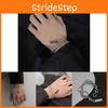 Unisex Fashionable Double Layer Bracelet Highend Alloy With Shapes Geometric