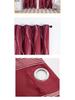 Solid Color Blackout Curtains - Heat Insulation & Sun Protection