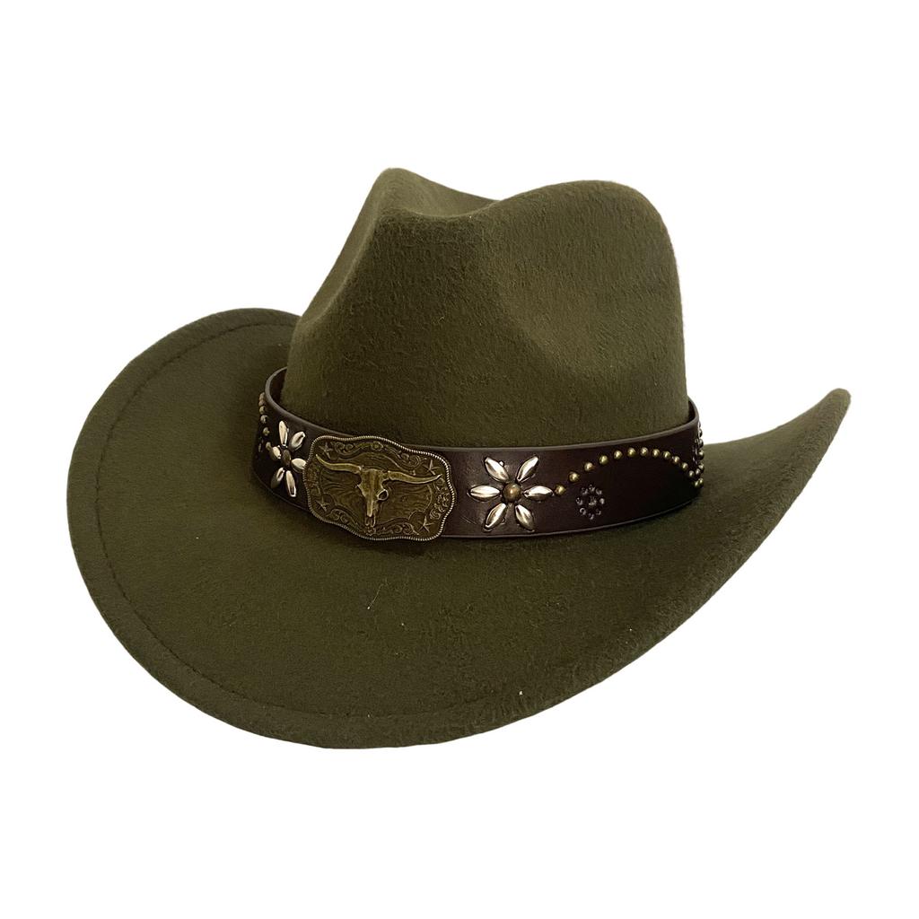 Neuer Cowboyhut im Westernstil für Männer und Frauen Retro breitkrempiger Gentlemanhut Cowgirl Jazzhut Sommer modische Sonnenhüte