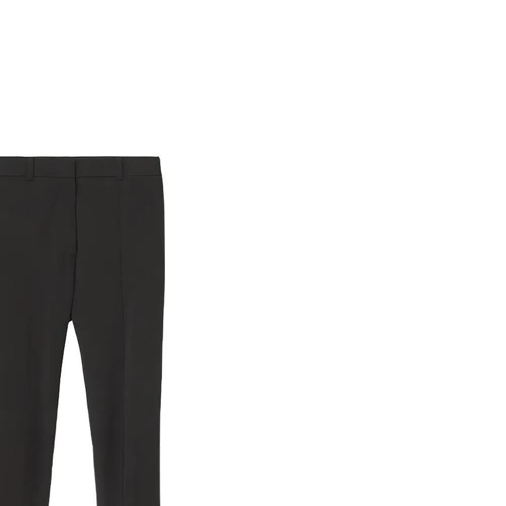 Burberry high-waisted fringed-edge leggings (Unisex) Casual Pants 80473511