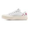 Converse  Chuck Taylor All Star Lift Platform Low Summer Embroidery Women Sneakers White Egret Oops-Pink A10822C