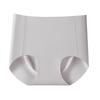 Seamless Women's Mid-High Waist Skin-Friendly Yoga Briefs - Breathable, Antibacterial, Milk Skin
