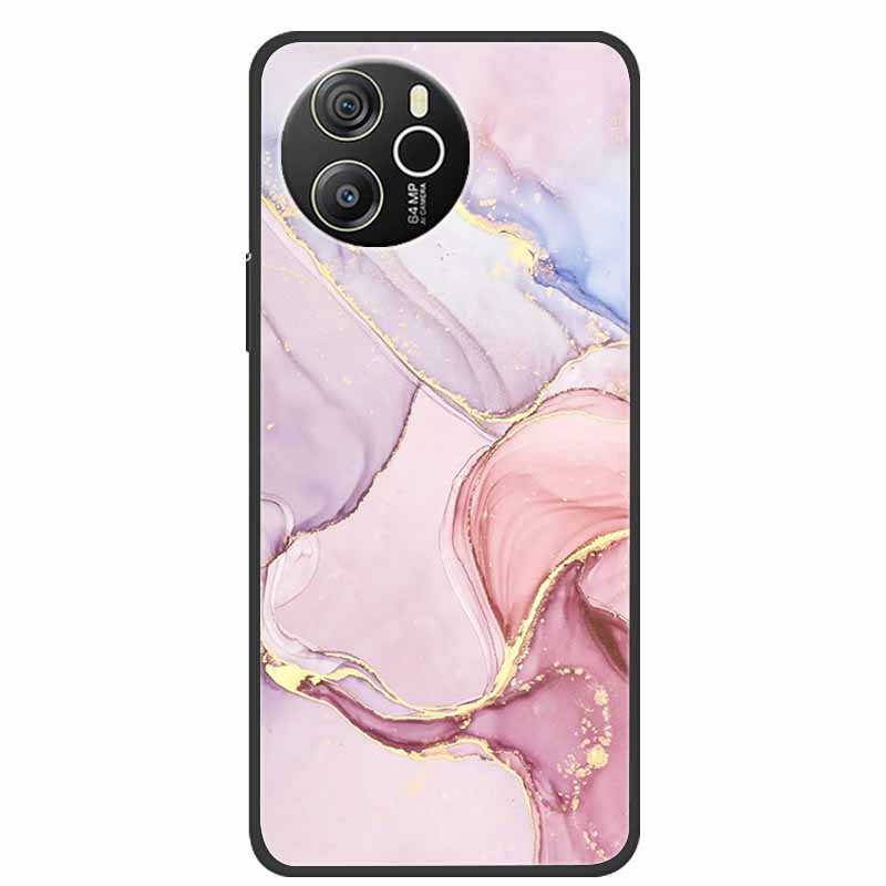 Case For Blackview Shark 8 TPU Soft Silicone Back Cover For Blackview Shark8 Phone Cases Marble Painted Colorful Bumper New Capa