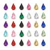 50pcs Water Drop Claw Rhinestones Stainless Steel Gold Bottom Acrylic Pointed Claw Drill For DIY Clothing Headwear Jewelry Decor