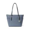 Charlotte Letter Logo Pendant Classic Tote Bag Women Tote Bags Blue 35F0SCFT3L-405