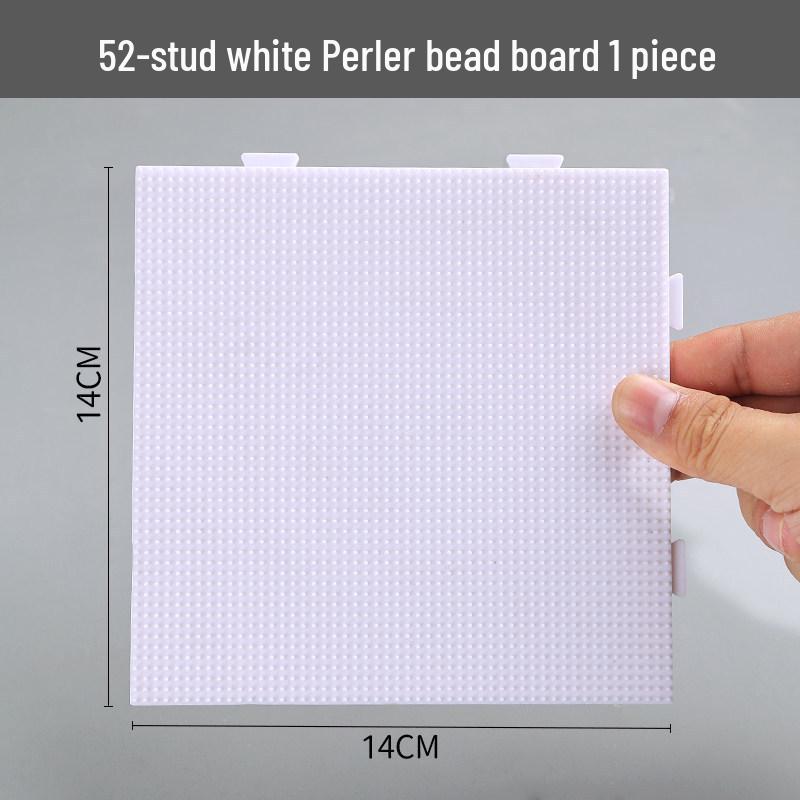 Planche à Perles Perler 78 Broches Résistante aux Hautes Températures, Outil à Base Épaisse Non Déformable.