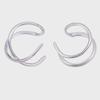 Unisex No-Pierce Double Line Ear Clip Earrings