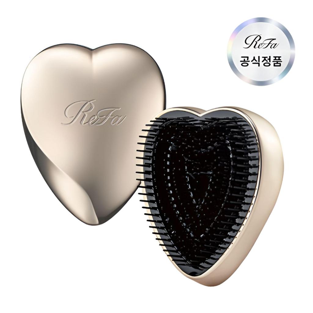 ReFa HEART BRUSH Portable Detangling Hair Brush (7 Colors)