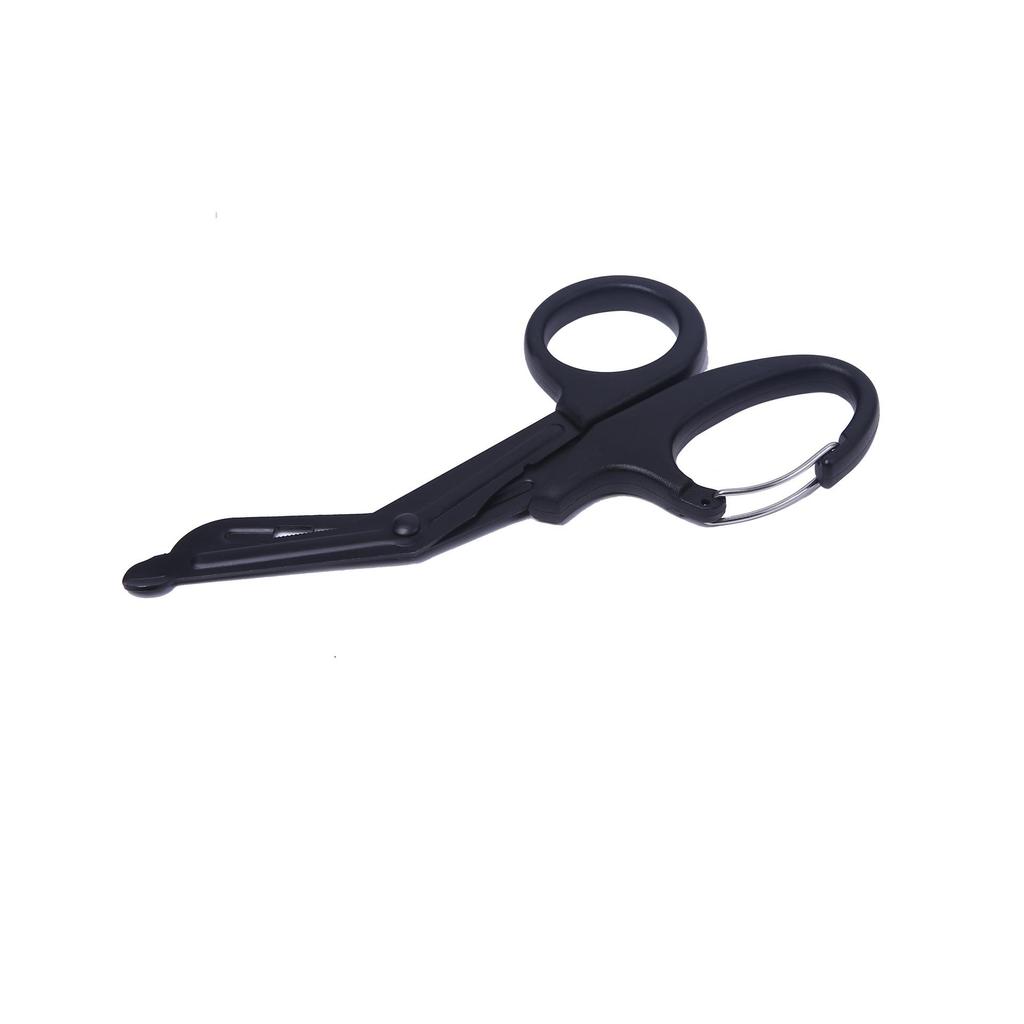 Enhanced EMT Band with Fine Teeth - Rescue Canvas Scissors for Outdoor Survival & Medical First Aid