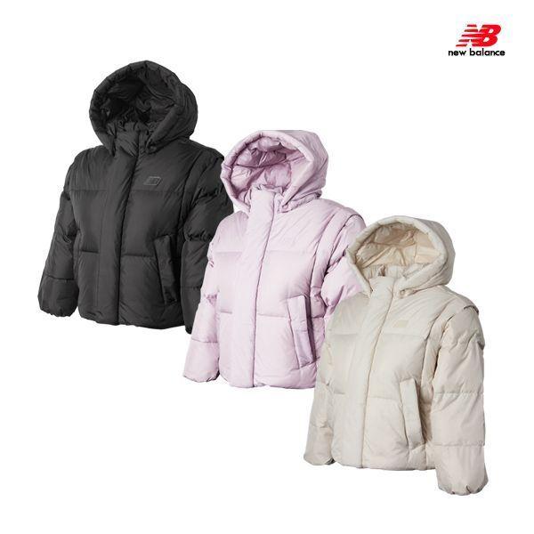 New Balance Girl Short Puffer Jacket Nk9pc4701g