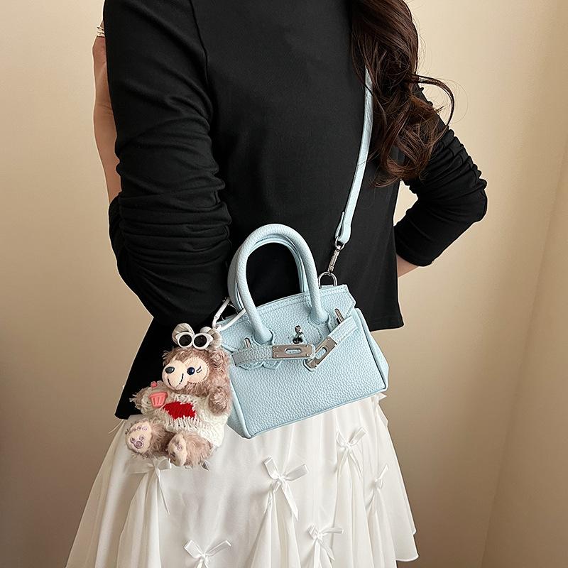 Premium small bag women's new fashion versatile messenger bag summer portable platinum bag