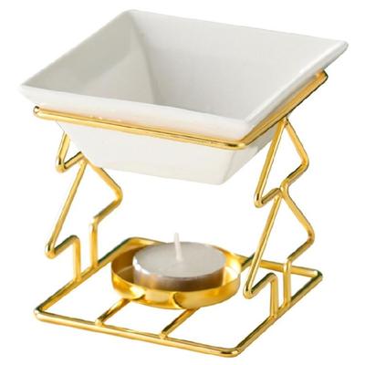 Palniki na olejki eteryczne, Palniki na woski zapachowe, Podgrzewacz do wosku na podgrzewacze typu tealight dla ulgi w stresie, Medytacji i Masażu