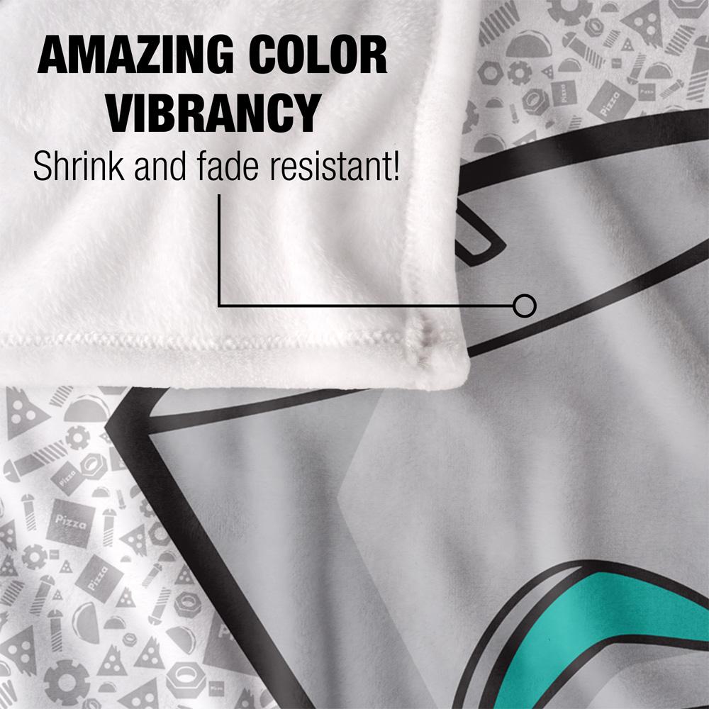 Invader Zim Silky Laughing Gir Supersoft Blanket