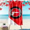 Charlton Athletic FC Tryckt Strandhandduk, Stor Mjuk Snabbtorkande Handduk för Strand Camping Simning