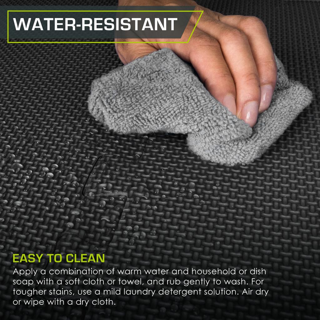 ProsourceFit Extra dicke Puzzle-Trainingsmatte und ineinandergreifende EVA-Schaumstofffliesen für gepolsterten Trainingsboden für Heim- und Fitnessgeräte ¾" 1",