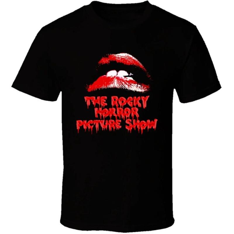 American Street Rocky Horror Picture Show T-shirt Heavy Cotton Men's T-shirt Four Seasons Unisex Casual Fashion Streetwear