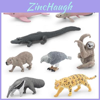 Realistic South American Animal Figurine Set Of 8 Pvc Models For Collectors And Decor