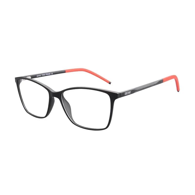 

SHINU Blue Light Filters Multifocal Eyeglasses Ladies Progressive Multifocal Progressive Women Glasses Small Face Size up 1 down 3