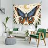 Celestial Butterfly Tapestry  Mystical Moon  Stars Design Boho Witchy Art Polyester 5161 In for Bedroom or Dorm