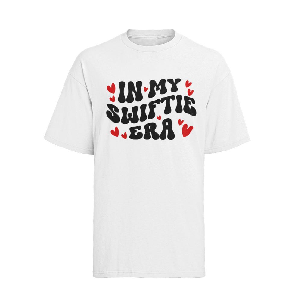 Bio Baumwolle Damen T-Shirt Oversize Swiftie for Fans Music Pop Konzert