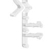 Plastic Valance Clips for Blinds Hidden Design Plastic Window Blind Clips Easy Installatin Blind Valance Replacement Clips Blind Channel Cover Clips