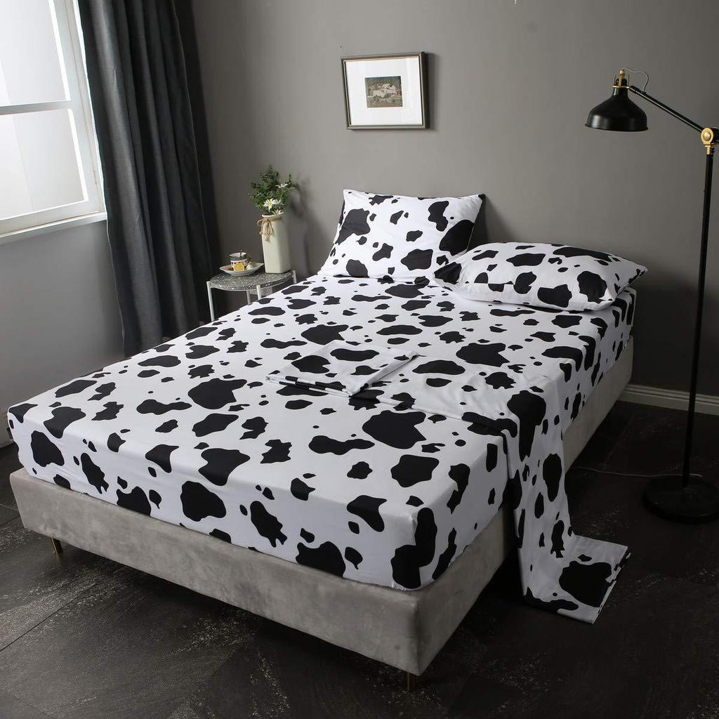 Gamepad Pattern Mattress Four-Piece Bedding Set Bedroom Dormitory Bedding Decoration