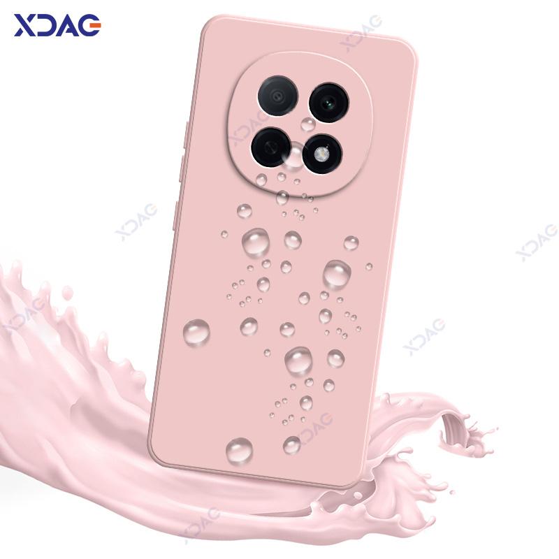 2025 Mobile Phone Cases for OPPO F29 Pro OPPOF29Pro 5G 360 Soft Luxury Square Liquid Silicone Back Cover Waterproof Bag