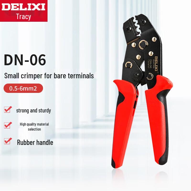 Delixi Electric Crimping Pliers 0.5-6mm²