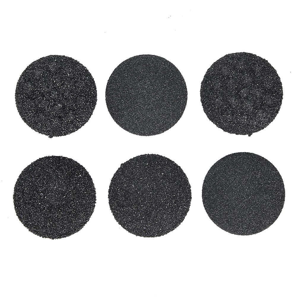 

6pcs Electric Foot File Grinder Head Dead Skin Remover Pedicure Heel Grinder Head