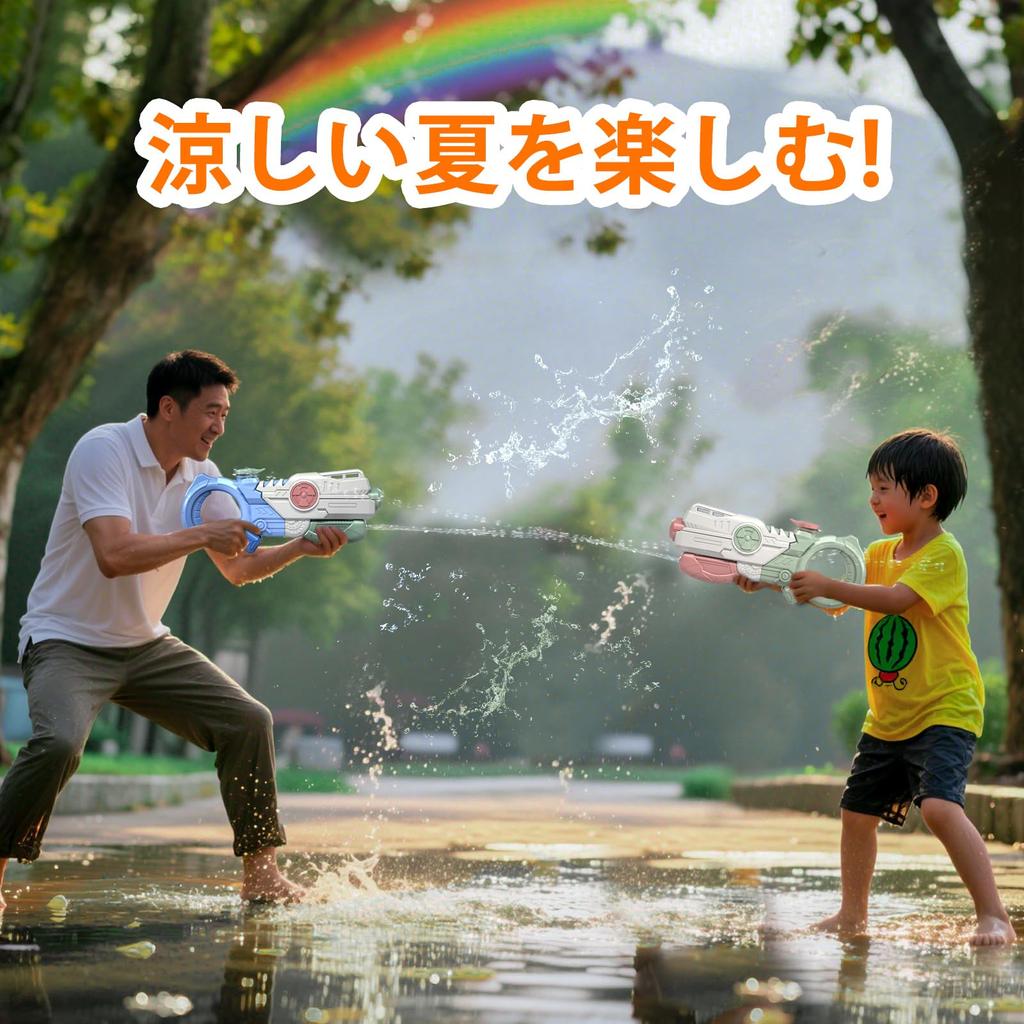 Yangtomo Water for Super Powerful Water Play Pressurized Capacity Water Water for Water Play Water Water River Summer Summer Gift 2-Piece Set,