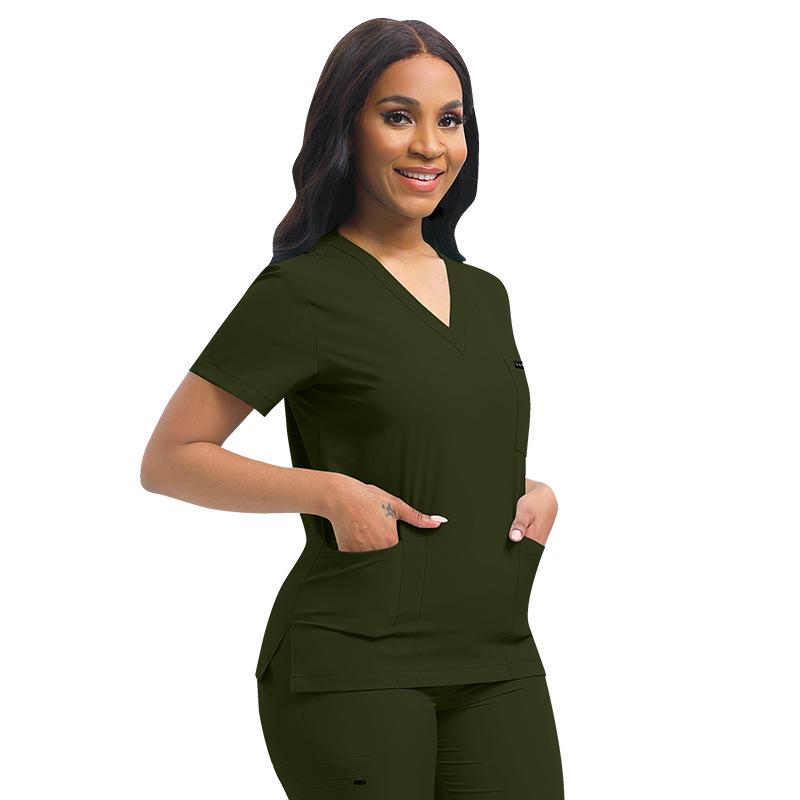 Unisex Multicolored Scrub Set for Nurses - Women's and Men's Medical Workwear