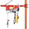 Cadre de treuil - VIDAXL - 146503 - 1000 kg - Acier - Pivotement 180°