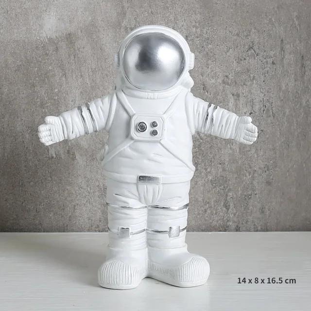 Modern Astronaut Miniatures Figurine, Resin Craft, Home Garden Fashion, Tabletop Furnishing, Articles, Wedding Decor