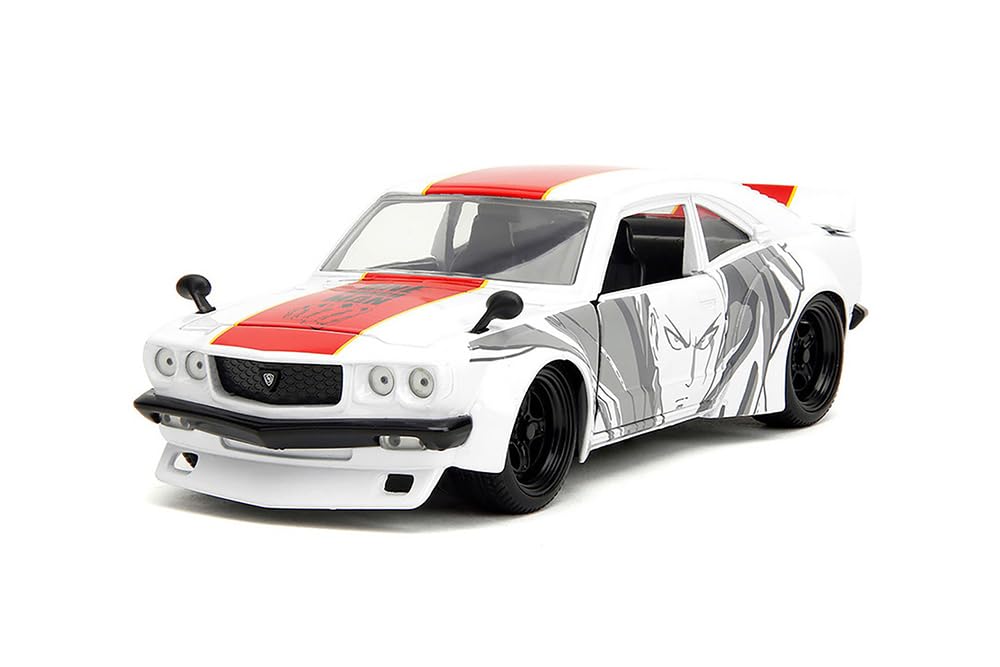 One Punch Man Goods 7cm Saitama Figure Scale 1974 Mazda Diecast Car JadaToys & 1/24 RX-3 [Item]