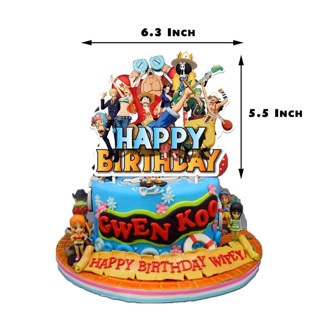 One Piece Themed Children's Birthday Party Decorations