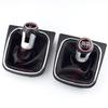 For VW Golf MK5 MK6 Golf 5 6 Rabbit Jetta MK6 2010 2011 - 2014 Styling 5 6 Speed Leather Car Gear Shift Knob Stick Dust Cover