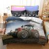 Tractor Bedding Set 3D Printing Farm Tool Cart Home Decoration Pillowcase Quilt Cover Cute Gift To Family and Friends