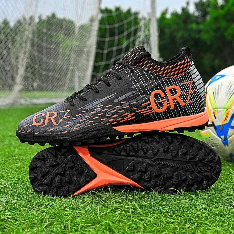 Men TF/AG Society Cleats Soccer Shoes Original Young Football Boots for Boys Pro-Quality Indoor Football Field Boots Sneakers Match Fast