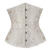 Vintage Plus Size Kvinder Jacquard Palads Korset Talje Indsnævrer Slankende Taljetræner
