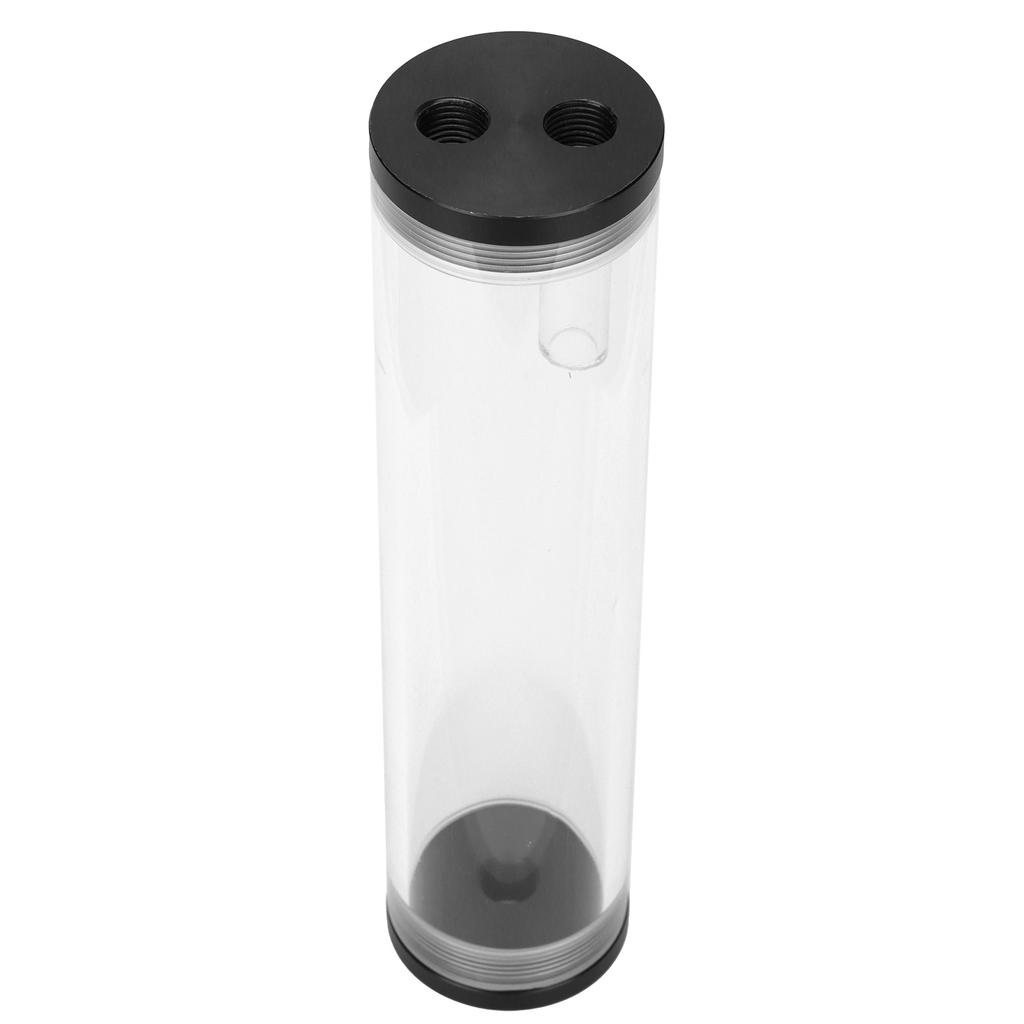 Water Cooling Tank Acrylic Cylindrical 3‑Hole G14 Thread Reservoir Computer Cooler Accessories