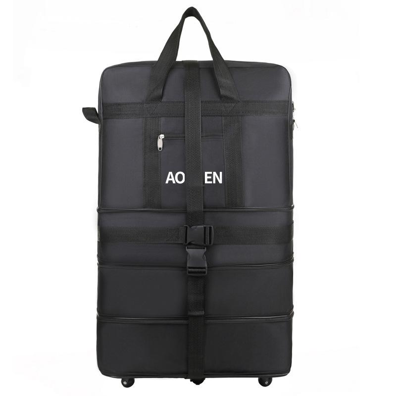 Outdoor Camping Storage Travel Bag Large-capacity Air Consignment Package Waterproof Folding Travel Wheeled Luggage Bag