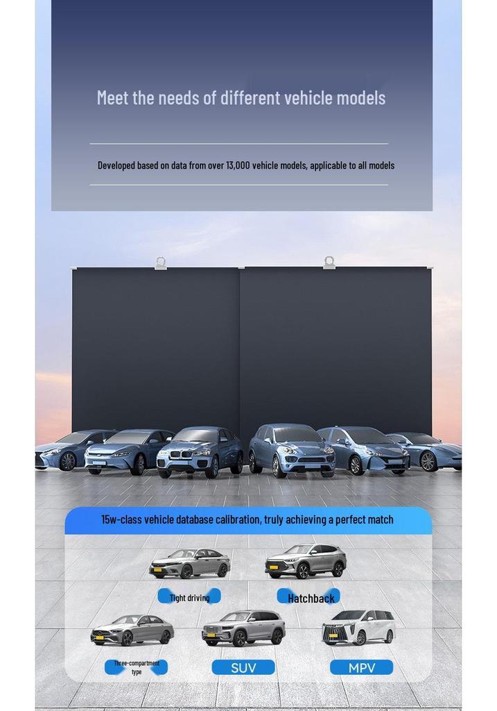 Automatic Retractable Car Sunshade - Summer Heat Protection & Insulation
