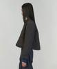 Amomento Stripe Reversible Padded Shirt_Dark Navy