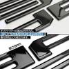 2025 October onwards New Delica Mini Front Rear Emblem Garnish DELICA MINI Logo Sticker Accessory Piano Black Front Rear Set "TONAUA" (MC after) & &