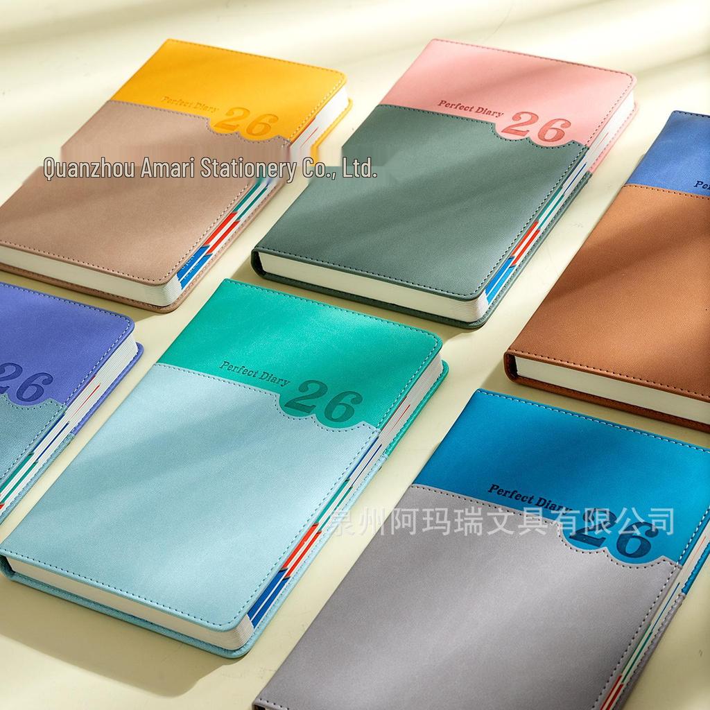 2026 English-Spanish Daily Planner Diary & Calendar Notebook