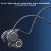 LED Digital Display Wireless Earbuds Neckband Built In Microphone Sport Headset  Karaoke Singing